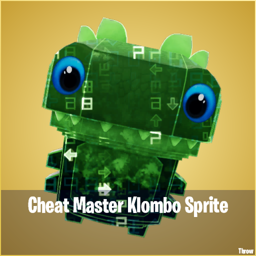 Cheat Master Klombo Sprite